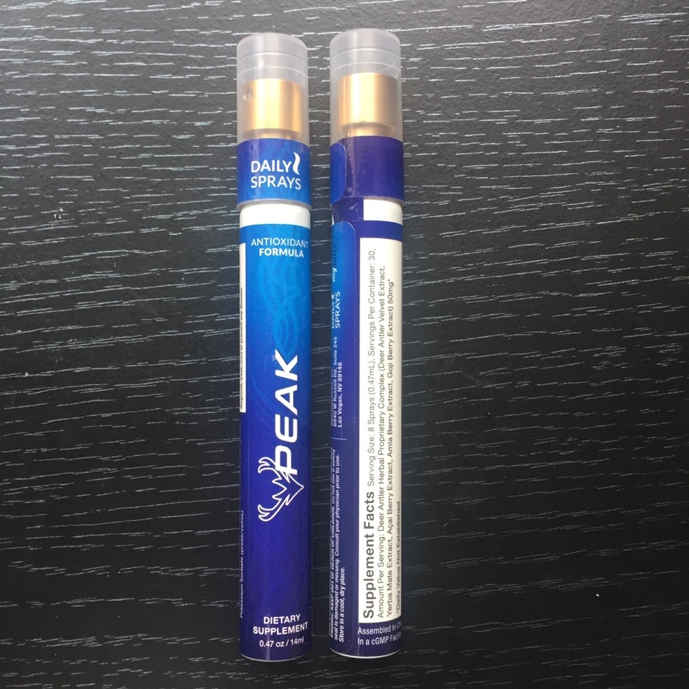PEAK Daily Supplement Oral Spray - Picture 2 of 4